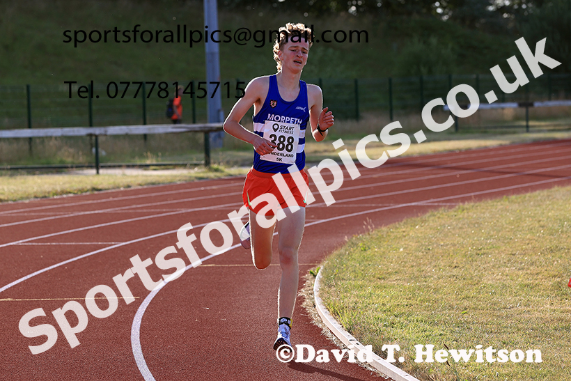 Senior Mens 2025 Sunderland 5k, Silksworth, Sunderland. Photo: David T. Hewitson/Sports for All Pics
